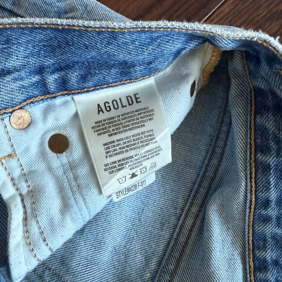 Agolde Parker Vintage Cut Off Short - Picture 4 of 7